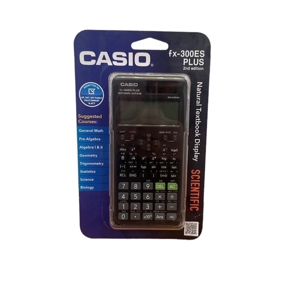 NWT Casino Standard Scientific Calculator fx-300ES PLUS 2nd Edition